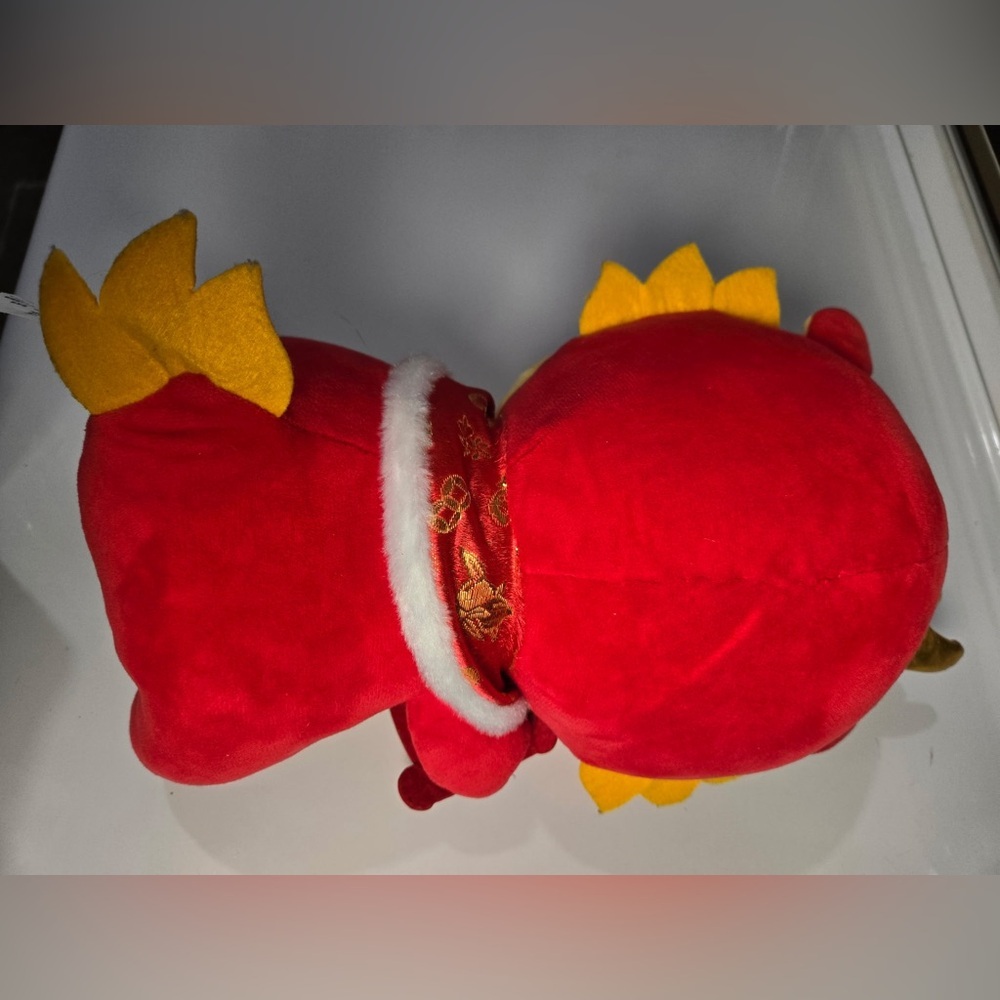 Lucky Red Dragon Plush – Chinese Zodiac – Prosperity & Good Fortune - Picture 6 of 9